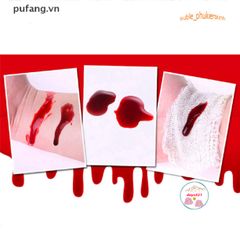 Máu Giả Hóa Trang Ma Cà Rồng 5ml - Plasma Nhân Tạo An Toàn cho Halloween, Biểu Diễn Sân Khấu, Trang Trí Tiệc