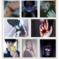 Máu Giả Hóa Trang Ma Cà Rồng 5ml - Plasma Nhân Tạo An Toàn cho Halloween, Biểu Diễn Sân Khấu, Trang Trí Tiệc