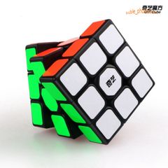 Rubik 3x3 Warrior S - Bảng Rubik 3 Tầng QiYi Viền Đen Stickerless Siêu Bền, Đồ Chơi Trí Tuệ Phát Triển Tư Duy Cho Trẻ Em