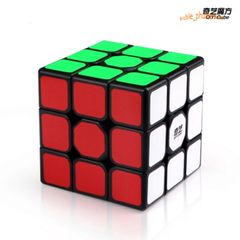 Rubik 3x3 Warrior S - Bảng Rubik 3 Tầng QiYi Viền Đen Stickerless Siêu Bền, Đồ Chơi Trí Tuệ Phát Triển Tư Duy Cho Trẻ Em