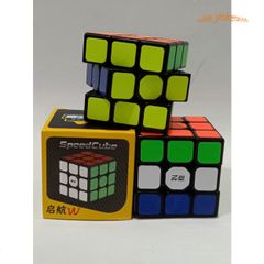 Rubik 3x3 Warrior S - Bảng Rubik 3 Tầng QiYi Viền Đen Stickerless Siêu Bền, Đồ Chơi Trí Tuệ Phát Triển Tư Duy Cho Trẻ Em