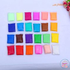 Combo 36 Gói Đất Sét Nhật Soft Clay - Nguyên Liệu Làm Butter Slime và Nặn Tượng Gudetama - Đồ Chơi Sáng Tạo Cho Trẻ Em