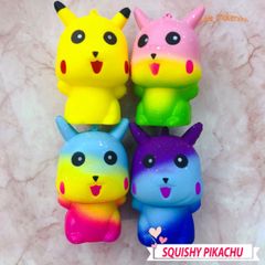 Đồ Chơi Giảm Stress Squishy Jumbo Hình Pikachu Ngộ Nghĩnh - Mềm Mịn, An Toàn và Dễ Thương Dành Cho Trẻ Em