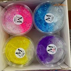 Slime Chữ M Dạng Âu 2-3 Màu Sắc – Đồ Chơi Nhầy Nhụa Thú Vị Kích Thích Sáng Tạo Cho Trẻ Em