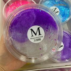 Slime Chữ M Dạng Âu 2-3 Màu Sắc – Đồ Chơi Nhầy Nhụa Thú Vị Kích Thích Sáng Tạo Cho Trẻ Em
