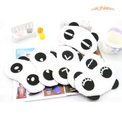 Mặt Nạ Ngủ Bịt Mắt Gấu Trúc Dễ Thương - Phụ Kiện Du Lịch Tiện Lợi, Giúp Ngủ Ngon Ở Mọi Nơi