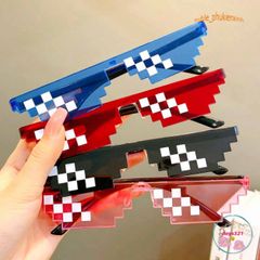 Kính Mắt Thug Life 6 Chấm Độc Đáo Nhiều Màu - Phụ Kiện Thời Trang Cho Game Thủ Năng Đ động và Cá Tính