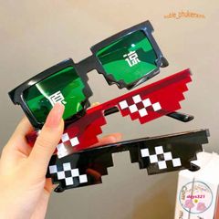 Kính Mắt Thug Life 6 Chấm Độc Đáo Nhiều Màu - Phụ Kiện Thời Trang Cho Game Thủ Năng Đ động và Cá Tính
