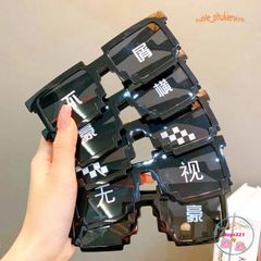 Kính Mắt Thug Life 6 Chấm Độc Đáo Nhiều Màu - Phụ Kiện Thời Trang Cho Game Thủ Năng Đ động và Cá Tính