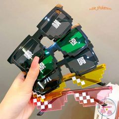 Kính Mắt Thug Life 6 Chấm Độc Đáo Nhiều Màu - Phụ Kiện Thời Trang Cho Game Thủ Năng Đ động và Cá Tính