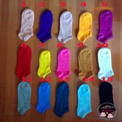 Tất Vớ Cổ Ngắn Trơn Cho Nam Nữ - Chất Liệu Cotton Thoải Mái, Khả Năng Thấm Hút Mồ Hôi, Phong Cách Hiện Đại, Thích Hợp Mọi Dịp