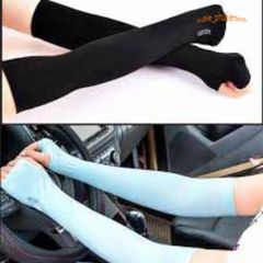 Găng Tay Chống Nắng Let's Slim Aqua-X Hàn Quốc - Chất Liệu Cotton Co Dãn, Nhiều Màu Sắc Bảo Vệ Tia UV Cho Mùa Hè Rực Rỡ