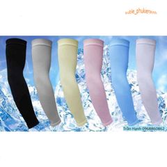 Găng Tay Chống Nắng Let's Slim Aqua-X Hàn Quốc - Chất Liệu Cotton Co Dãn, Nhiều Màu Sắc Bảo Vệ Tia UV Cho Mùa Hè Rực Rỡ