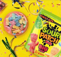 Kẹo Dẻo Sour Patch Kids Úc 190g - Snack Trái Cây Chua Ngọt Thích Hợp Dùng Cá Nhân và Chia Sẻ cùng Gia Đình