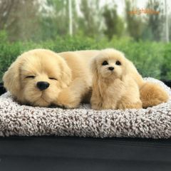 Thảm Trang Trí Ô Tô Mèo Trắng Đen Giống Thật 99% Với Lõi Than Hoạt Tính - Khử Mùi, Hút Ẩm, Trang Trí Độc Đáo cho Xe Hơi