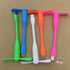 Quạt Mini Cầm Tay USB Linh Hoạt Siêu Mát - Quạt Di Động Cho Laptop & Máy Tính, Thiết Kế Nhỏ Gọn, Tiếng Ồn Thấp