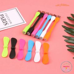 Quạt Mini Cầm Tay USB Linh Hoạt Siêu Mát - Quạt Di Động Cho Laptop & Máy Tính, Thiết Kế Nhỏ Gọn, Tiếng Ồn Thấp
