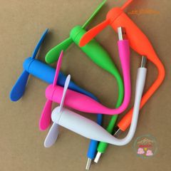 Quạt Mini Cầm Tay USB Linh Hoạt Siêu Mát - Quạt Di Động Cho Laptop & Máy Tính, Thiết Kế Nhỏ Gọn, Tiếng Ồn Thấp