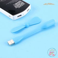 Quạt Mini Cầm Tay USB Linh Hoạt Siêu Mát - Quạt Di Động Cho Laptop & Máy Tính, Thiết Kế Nhỏ Gọn, Tiếng Ồn Thấp