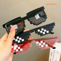 Kính Mắt Thuglife 6 Chấm MINECRAFT - Thiết Kế Thời Trang Độc Đáo, Nhiều Màu Sắc Cho Phong Cách Nổi Bật