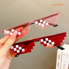 Kính Mắt Thuglife 6 Chấm MINECRAFT - Thiết Kế Thời Trang Độc Đáo, Nhiều Màu Sắc Cho Phong Cách Nổi Bật