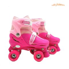Giày Trượt Patin 4 Bánh 2 Hàng An Toàn Cho Bé - Dễ Dàng Sử Dụng, Phát Triển Kỹ Năng Vận Động, Quà Tặng Tuyệt Vời Cho Trẻ Em