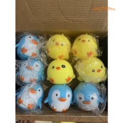 Đồ Chơi Bóp Tay Squishy Hình Chim Cánh Cụt Dễ Thương - Giải Tỏa Stress, Quà Tặng Tuyệt Vời cho Trẻ Em và Người Lớn