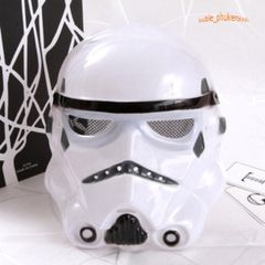Mặt Nạ Darth Vader Trắng - Phụ Kiện Hóa Trang Halloween Đặc Biệt Từ Phim Star Wars - Cosplay Độc Đáo Thể Hiện Đam Mê