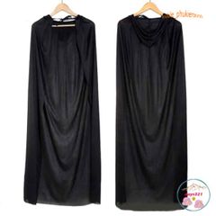 Áo Choàng Đen Hóa Trang Halloween Phù Thủy Ma Cà Rồng - Trang Phục Dự Tiệc Mùa Lễ Hội, Thời Trang Unisex Tuyệt Đẹp