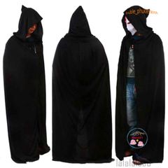 Áo Choàng Đen Hóa Trang Halloween Phù Thủy Ma Cà Rồng - Trang Phục Dự Tiệc Mùa Lễ Hội, Thời Trang Unisex Tuyệt Đẹp