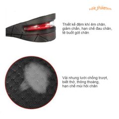 Cặp Lót Giày Tăng Chiều Cao Cao Cấp LOTGIAY - Đệm Khí Thoải Mái Cho Nam Nữ, Tăng Chiều Cao 3-9cm, Phù Hợp Tất Cả Size