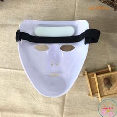 Mặt Nạ Hóa Trang Dạ Hội Trắng Jabbawockeez - Phong Cách Hip Hop Độc Đáo Cho Tiệc Tùng & Halloween, Tạo Điểm Nhấn Ấn Tượng