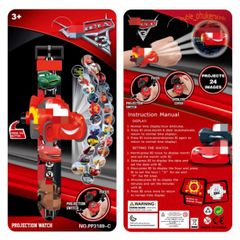 Đồng Hồ Đeo Tay 3D Ironman Marvel Avengers - Chiếu Hình Nhân Vật Hoạt Hình Dành Cho Bé - Đồ Chơi An Toàn Cho Trẻ Em