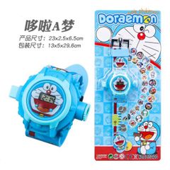 Đồng Hồ Đeo Tay 3D Ironman Marvel Avengers - Chiếu Hình Nhân Vật Hoạt Hình Dành Cho Bé - Đồ Chơi An Toàn Cho Trẻ Em