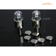 Bộ 2 Đèn Led Neon Gắn Van Bánh Xe Đạp/ Xe Máy 7 Màu - Đèn Cảm Biến Ánh Sáng Thông Minh, Thêm Phong Cách Cho Xe Của Bạn