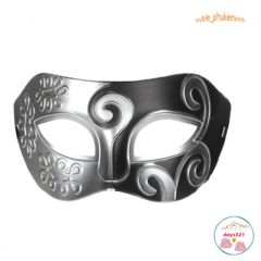 Mặt Nạ Nhựa Ren Dạ Hội Sang Trọng - Phụ Kiện Tiệc Prom, Vũ Hội Hóa Trang Huyền Bí, Nhiều Màu Sắc Thời Trang