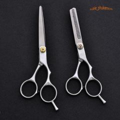 Bộ Kéo Cắt Và Tỉa Tóc Chuyên Nghiệp Thép Không Gỉ - Dụng Cụ Làm Tóc Cao Cấp cho Salon và Gia Đình