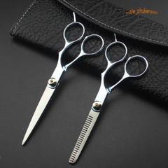 Bộ Kéo Cắt Và Tỉa Tóc Chuyên Nghiệp Thép Không Gỉ - Dụng Cụ Làm Tóc Cao Cấp cho Salon và Gia Đình