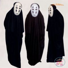 Bộ Trang Phục Cosplay Vô Diện Kaonashi - Hóa Trang Nhân Vật Hayao Miyazaki cho Trẻ Em và Người Lớn - Đầys Tràng và Thú Vị