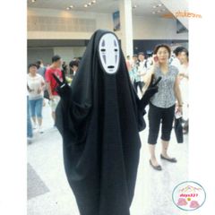 Bộ Trang Phục Cosplay Vô Diện Kaonashi - Hóa Trang Nhân Vật Hayao Miyazaki cho Trẻ Em và Người Lớn - Đầys Tràng và Thú Vị