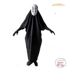 Bộ Trang Phục Cosplay Vô Diện Kaonashi - Hóa Trang Nhân Vật Hayao Miyazaki cho Trẻ Em và Người Lớn - Đầys Tràng và Thú Vị