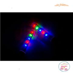 Đèn LED Gắn Van Bánh Xe Đạp, Xe Máy, Ô Tô - Đèn Ánh Sáng 5 Bóng Đa Màu Tự Động Kích Hoạt Khi Di Chuyển, Phụ Kiện Thể Thao An Toàn, Sành Điệu