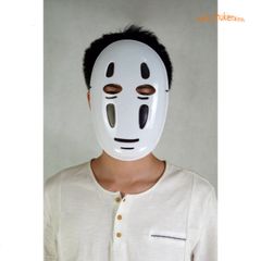 Mặt Nạ Cosplay Nhân Vật Vô Diện Halloween - Phụ Kiện Hóa Trang Độc Đáo Cho Lễ Hội Thêm Kỳ Bí