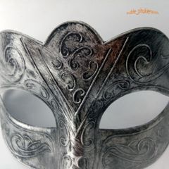Mặt Nạ Ren Đồng Che Mắt Thời Trang Halloween - Phụ Kiện Tiệc Tùng Dành Cho Nữ, Độc Đáo, Nhiều Màu Sắc, Thiết Kế Venetian