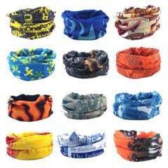 Bộ 10 Khăn Đa Năng và Khẩu Trang Đi Phượt Vải Lanh Thoáng Khí, Chống Bụi - Phụ Kiện Du Lịch Thời Trang Cho Nam Nữ
