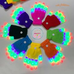 Găng Tay LED Phát Sáng Độc Đáo 3 Chế Độ - Phụ Kiện Thú Vị Cho Tiệc, Hòa Nhạc, Biểu Diễn Nghệ Thuật Đường Phố