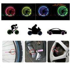Đèn LED Kích Hoạt Chuyển Động Gắn Van Bánh Xe Đạp, Xe Máy, Ô Tô - An Toàn và Thời Trang Ban Đêm, Nhiều Màu Sắc Tùy Chọn