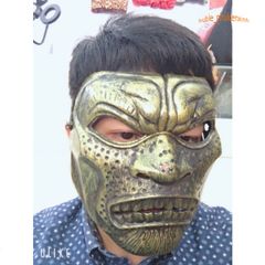 Mặt Nạ Chiến Binh Cổ Điển Sparta 300 - Phụ Kiện Halloween Hóa Trang Cho Người Yêu Thích Phim Chiến Tranh Cổ Điển