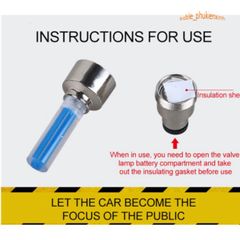 Đèn LED Gắn Van Bánh Xe Hình Đầu Lâu - Tiết Kiệm Pin và Thông Minh Cho Xe Đạp, Xe Hơi - Phụ Kiện Độc Đáo, Ấn Tượng