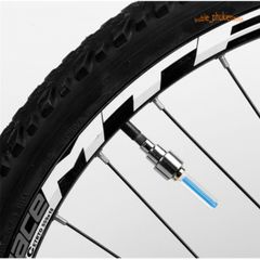 Đèn LED Gắn Van Bánh Xe Hình Đầu Lâu - Tiết Kiệm Pin và Thông Minh Cho Xe Đạp, Xe Hơi - Phụ Kiện Độc Đáo, Ấn Tượng
